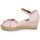 Chaussures Femme Espadrilles Tommy Hilfiger BASIC OPEN TOE MID WEDGE Rose