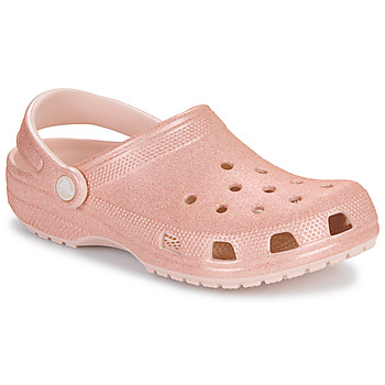 Chaussures Femme Sabots platform Crocs Classic Glitter Clog Rose / Glitter