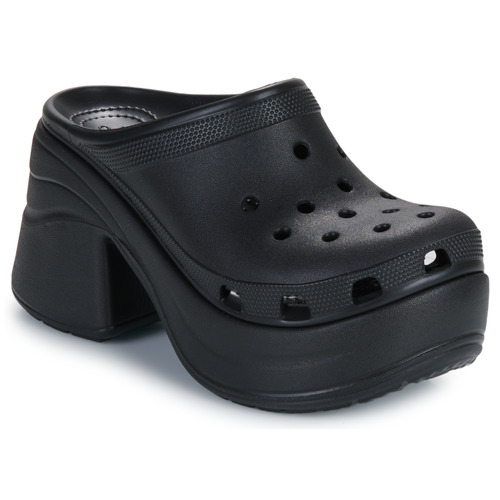 Chaussures Femme Sabots Slide Crocs Siren Clog Noir