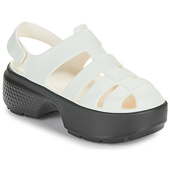 Chaussures Femme Sandales et Nu-pieds Crocs Soutenons la formation des Blanc / Noir