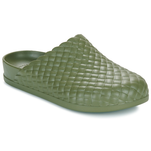 Chaussures Sabots platform Crocs Dylan Woven Texture Clog Kaki