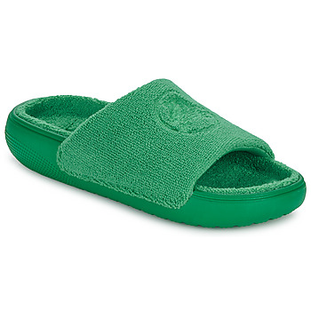 Chaussures Claquettes Crocs Classic Towel Slide Vert