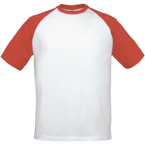 Vêtements Homme T-shirts manches courtes B&c TU020 Rouge