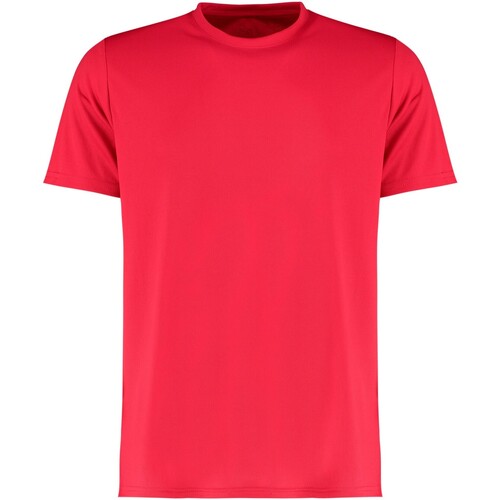 Vêtements Homme T-shirts manches longues Kustom Kit KK555 Rouge