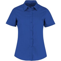Vêtements Femme Chemises / Chemisiers Kustom Kit KK241 Bleu