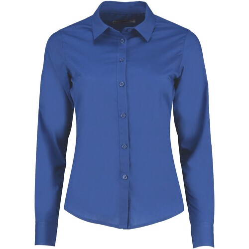Vêtements Femme Chemises / Chemisiers Kustom Kit KK242 Bleu