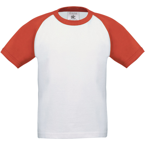 Vêtements Enfant T-shirts manches courtes B&c TK350 Rouge
