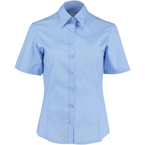Vêtements Femme Chemises / Chemisiers Kustom Kit KK742F Bleu