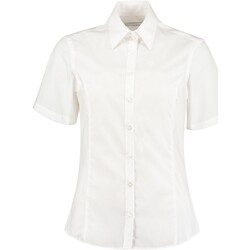 Vêtements Femme Chemises / Chemisiers Kustom Kit KK742F Blanc