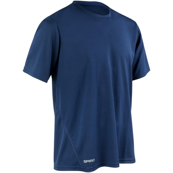 Vêtements Fit T-shirts manches courtes Spiro S253M Bleu