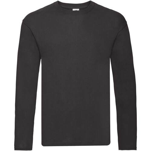 Vêtements Homme T-shirts manches longues Emporio Armani Em Original Noir