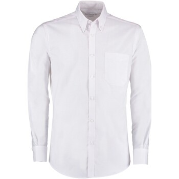 Vêtements Homme Chemises manches longues Kustom Kit KK184 Blanc