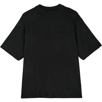 Vêtements Femme T-shirts manches longues Umbro UO1748 Noir