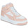 Chaussures Femme Baskets montantes Shoe Puma CARINA STREET MID Blanc / Rose