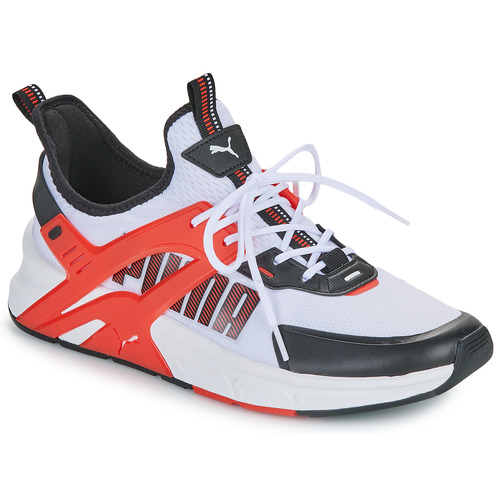 Chaussures Homme Baskets basses emboss Puma PACER+ Blanc / Rouge