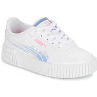 Chaussures Fille Baskets basses zijn Puma CARINA 2.0 PS Blanc / Rose