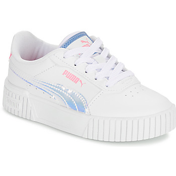 Chaussures Fille Baskets basses Puma Leadcat CARINA 2.0 PS Blanc / Rose