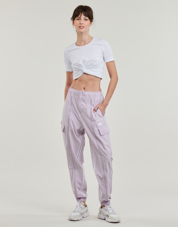 Vêtements Femme Pantalons de survêtement tickets Adidas Sportswear DANCE CARGO Violet / Blanc