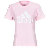 Vêtements Femme T-shirts manches courtes Adidas Sportswear W BL T Rose / Blanc