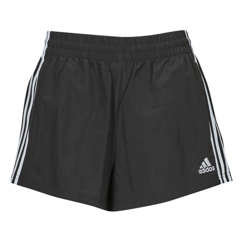 Vêtements Femme Shorts / Bermudas color Adidas Sportswear W 3S WVN SHO Noir / Blanc