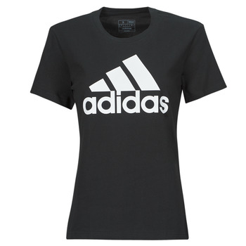 Vêtements Femme T-shirts manches courtes Adidas Sportswear W BL T Noir / Blanc