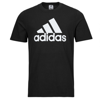 Vêtements Homme T-shirts manches courtes park Adidas Sportswear M BL SJ T Noir / Blanc
