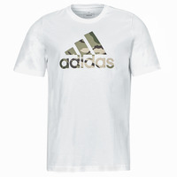Vêtements Homme T-shirts manches courtes terrex Adidas Sportswear M CAMO G T 1 Blanc / Camouflage