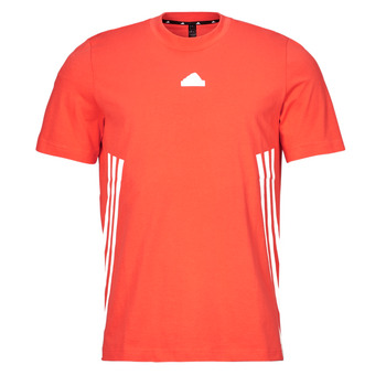 Vêtements Homme T-shirts manches courtes Adidas sneakers Sportswear M FI 3S REG T Orange / Blanc