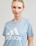 Vêtements Femme T-shirts manches courtes ieftine Adidas Sportswear W BL T Bleu Glacier / Blanc