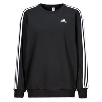 Vêtements Femme Sweats swift Adidas Sportswear W 3S FL OS SWT Noir / Blanc