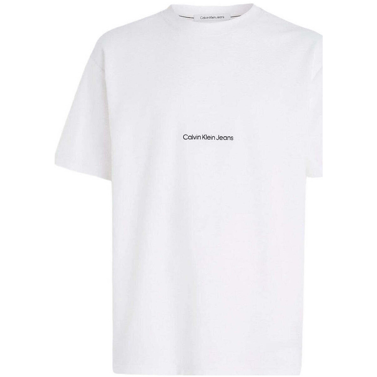 Vêtements Homme T-shirts & Polos Calvin Klein Jeans  Blanc