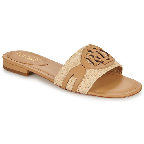 Chaussures Femme Mules Lunettes de soleil ALEGRA-SANDALS-SLIDE Camel / Raphia