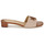Chaussures Femme Mules Lauren Ralph Lauren FAY LOGO-SANDALS-FLAT SANDAL Cognac / Beige