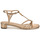 Chaussures Femme Sandales et Nu-pieds Lauren Ralph Lauren FALLON-SANDALS-FLAT SANDAL Doré