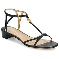 Chaussures Femme Sandales et Nu-pieds Lauren Ralph Lauren FALLON-SANDALS-FLAT SANDAL Noir