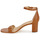 Chaussures Femme Trinity Sneakers Grün LOGAN-SANDALS-HEEL SANDAL Cognac