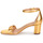 Chaussures Femme Sandales et Nu-pieds Lauren Ralph Lauren LOGAN-SANDALS-HEEL SANDAL Doré