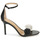 Chaussures Femme Sandales et Nu-pieds Lauren Ralph Lauren ALLIE FLOWER-SANDALS-HEEL SANDAL Noir / Blanc