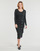 Vêtements Femme Robes longues Lauren Ralph Lauren PARISSA-LONG SLEEVE-DAY Texture DRESS Noir