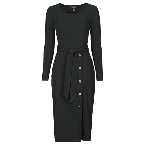 Vêtements Femme Robes longues S 0 cm - 35 cm PARISSA-LONG SLEEVE-DAY DRESS Noir