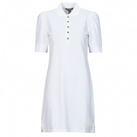 Vêtements Femme Robes courtes Lauren Ralph Lauren CHACE-SHORT SLEEVE-CASUAL DRESS Blanc