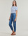 Vêtements Femme T-shirts manches courtes Lauren Ralph Lauren ALLI-SHORT SLEEVE-T-SHIRT Blanc / Bleu