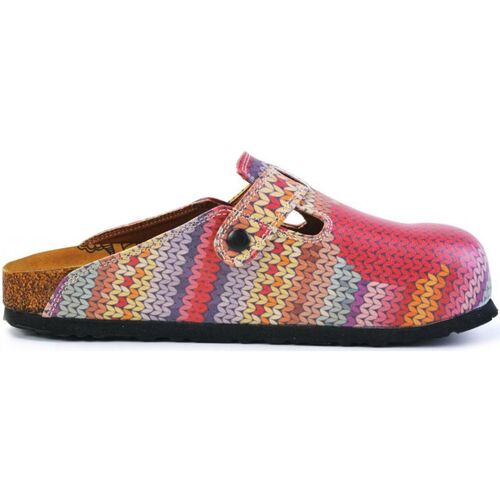 Chaussures Femme Mules Calceo CAL367 multicolorful