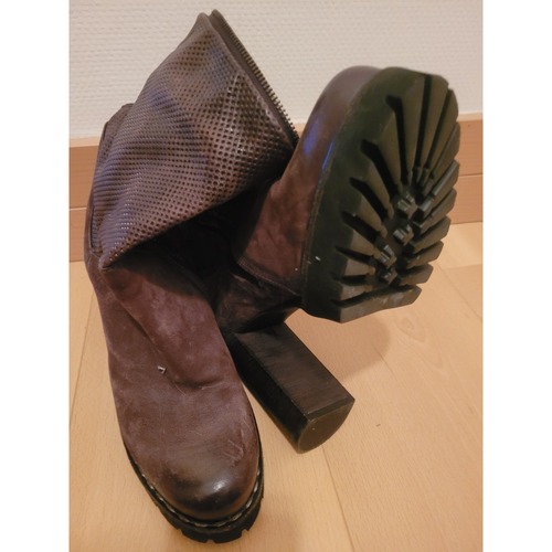 Chaussures Femme Bottines Airstep / A.S.98 Occasion Marron