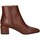 Chaussures Femme Bottines Albano 2558 tronchetto Femme Cuir Marron