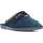 Chaussures Homme Chaussons Nordikas 7518 PANTOUFLES DE CABINE TOP LINE Bleu