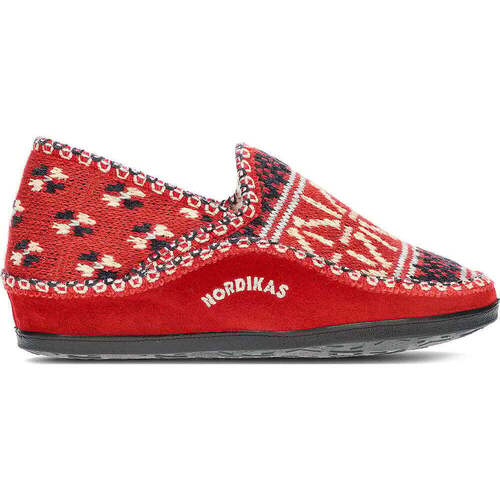 Chaussures Femme Chaussons Nordikas 2002 CHAUSSONS print Rouge