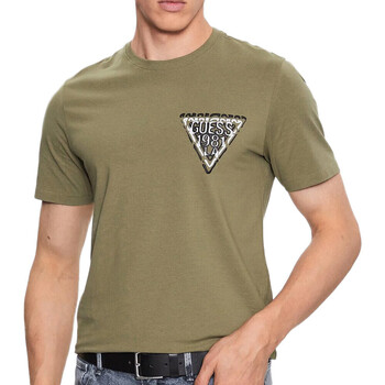 Vêtements Homme T-shirts manches courtes Guess G-M3YI22J1314 Vert