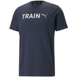 Vêtements Homme T-shirts manches courtes Puma 523414-16 Bleu