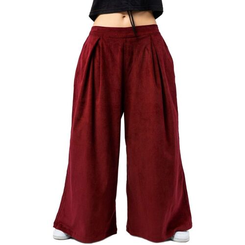 Vêtements Soutiens-Gorge & Brassières Fantazia Pantalon fluide large évasé unisexe Dax Rouge